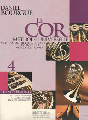 Book cover for Method For The French Horn - Vol.4 (horn)
