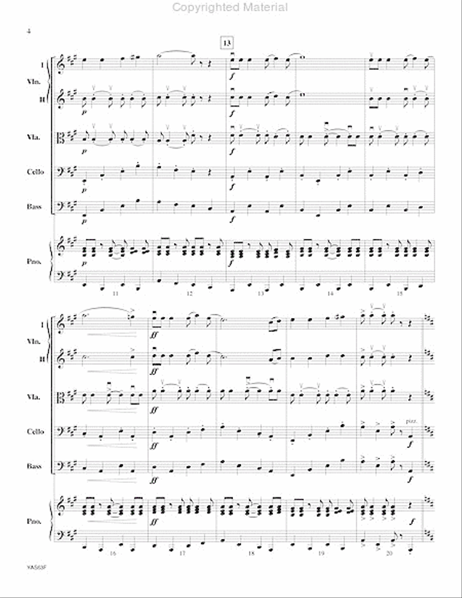 Polka.Com String Orchestra scores gallery preview page 5