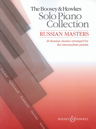 Book cover for The Boosey & Hawkes Solo Piano Collection: Russian Masters