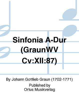 Sinfonia A-Dur (GraunWV Cv:XII:87)