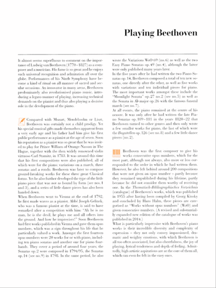 Beethoven: At the Piano Piano Solo scores gallery preview page 4