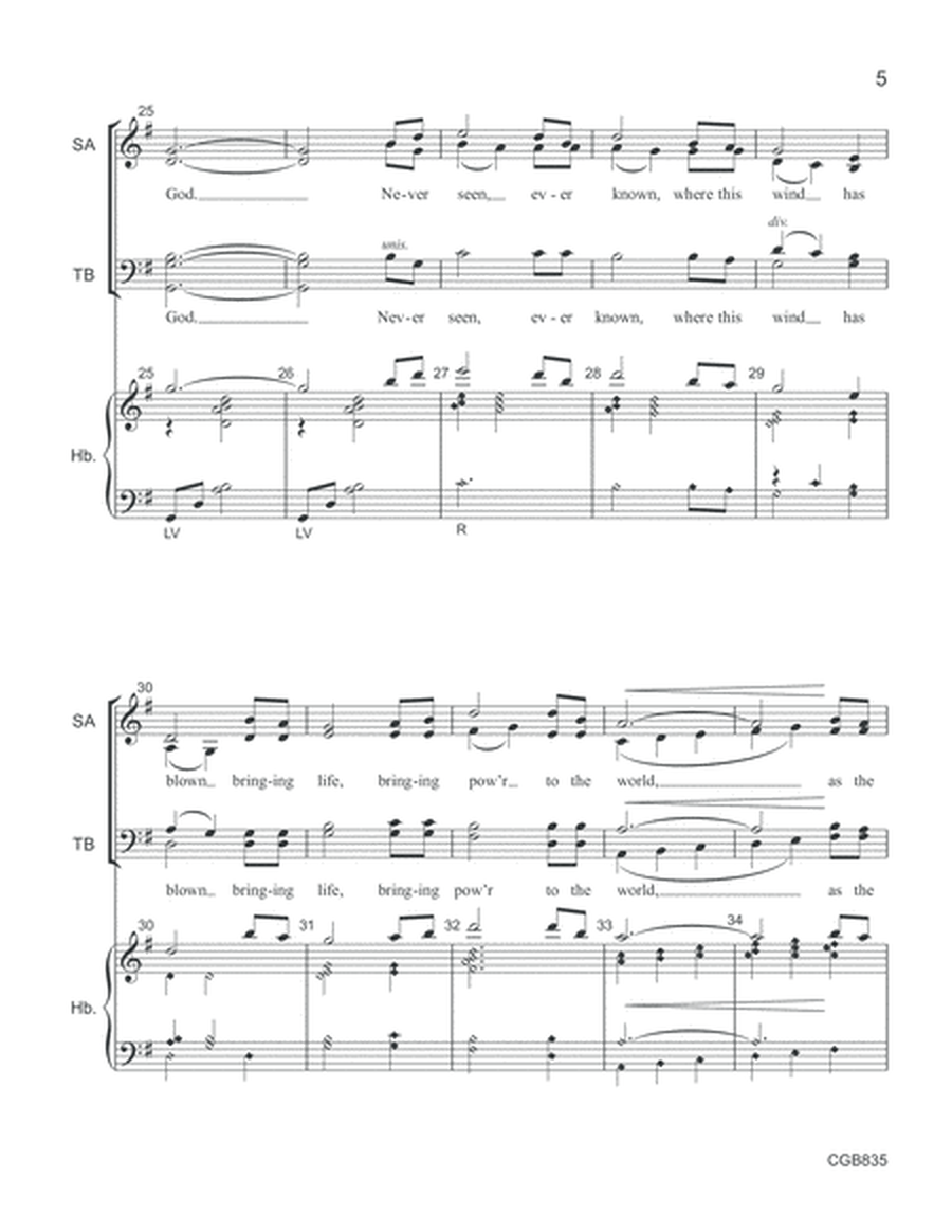 As the Wind Song - Full Score image number null