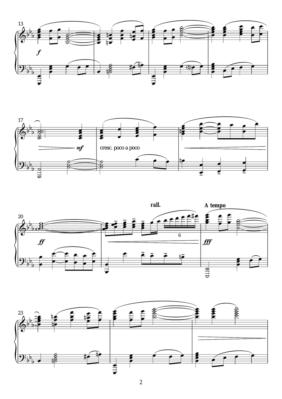 Spellbound Piano Solo scores gallery preview page 2