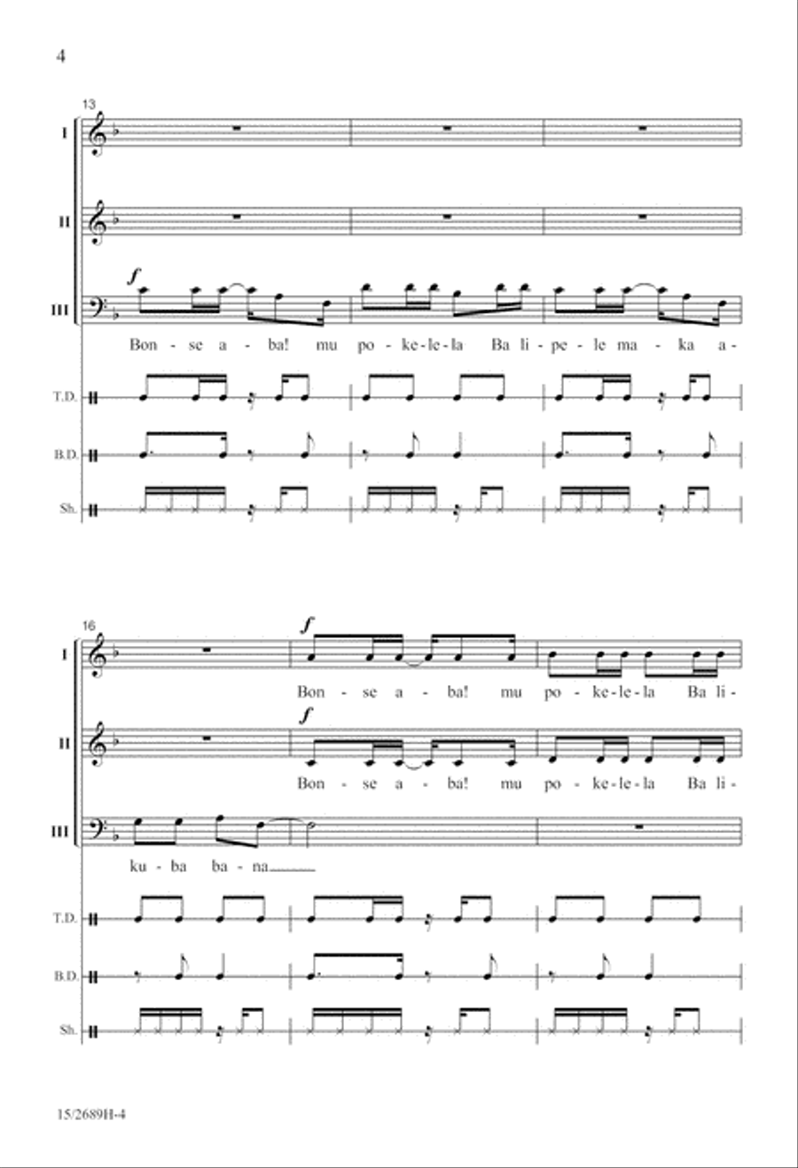 Bonse Aba 3-Part scores gallery preview page 5