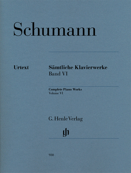 Robert Schumann : Complete Piano Works - Volume 6