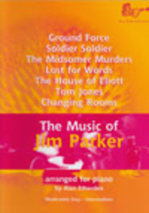 Book cover for Music of Jim Parker for Piano
