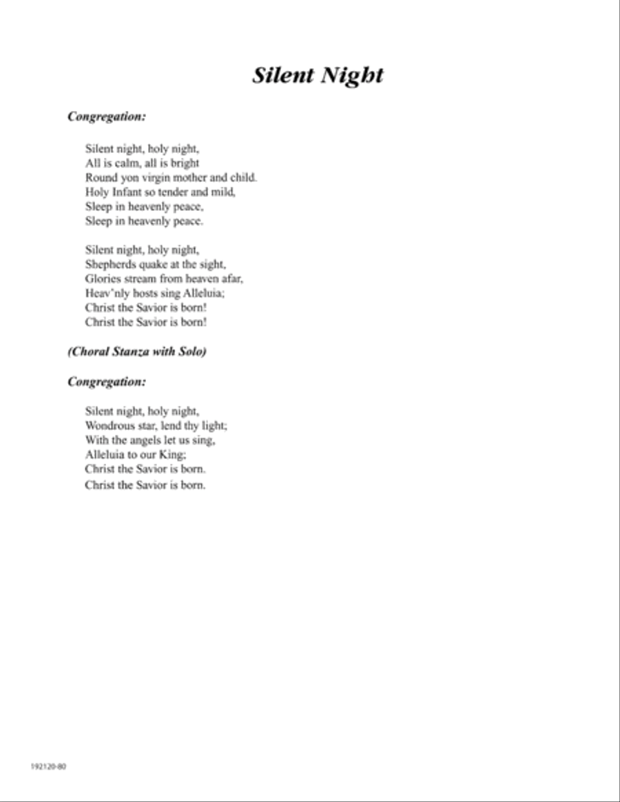 Let the People Sing at Christmas 4-Part scores gallery preview page 84