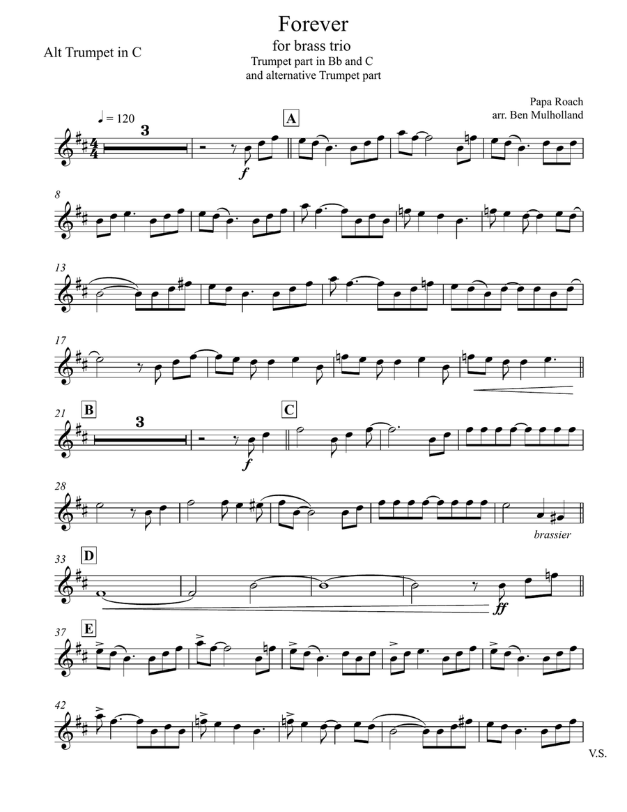 Forever Brass Ensemble scores gallery preview page 5
