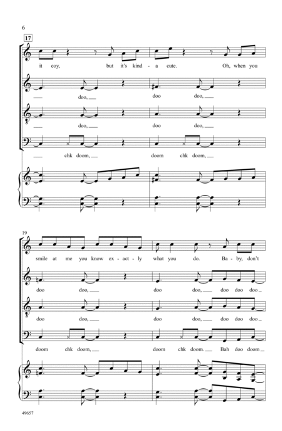 Everything Choir scores gallery preview page 5