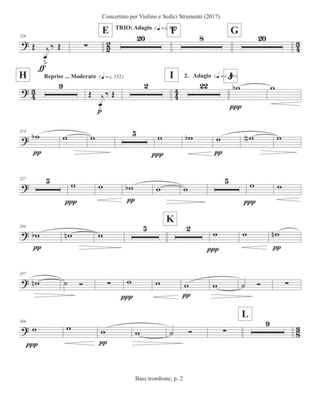 Concertino per Violino e Sedici Strumenti (2017) bass trombone part