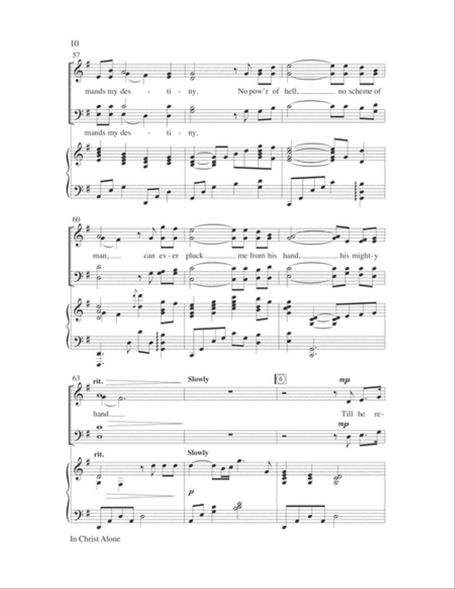 Hope in the Shadows-Score-Digital Download 4-Part scores gallery preview page 14