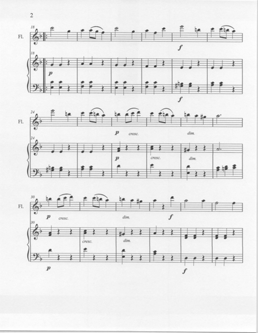 "Scherzino" by Viktor Kosenko (from Four Children's Pieces for Flute)