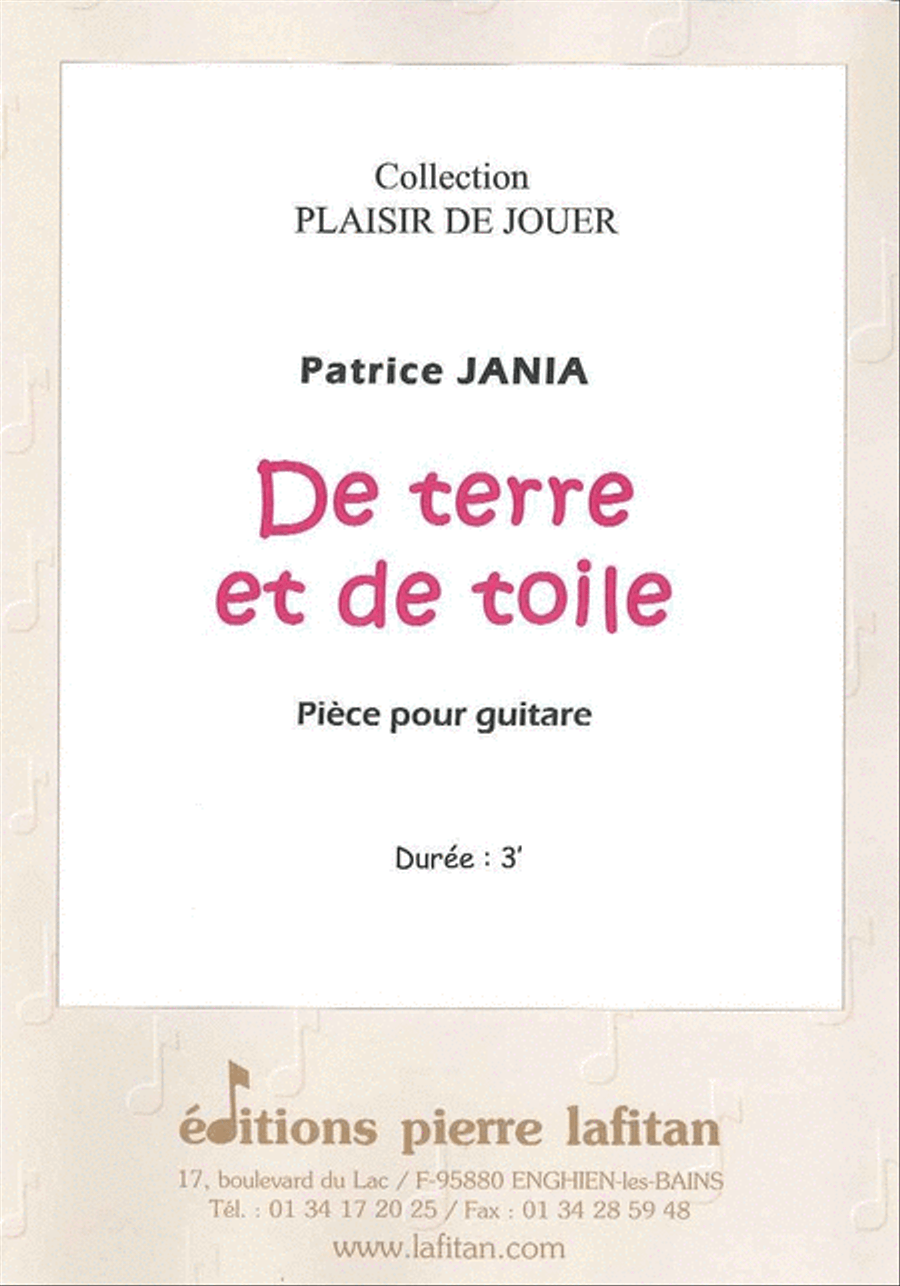 De Terre et de Toile De Terre et de Toile Guitar scores gallery preview page 1