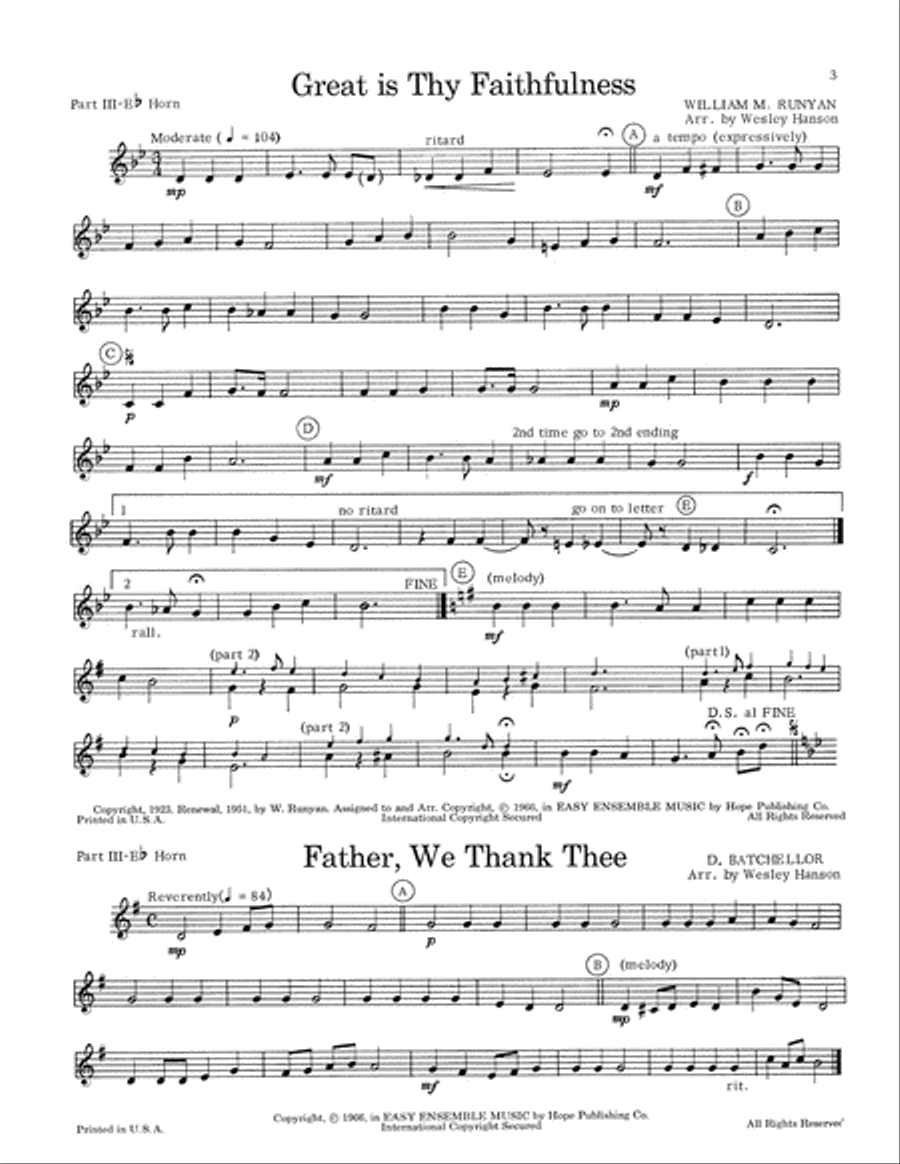 Easy Ensemble Music Part scores gallery preview page 5