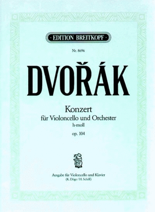 Book cover for Violoncello Concerto in B minor Op. 104