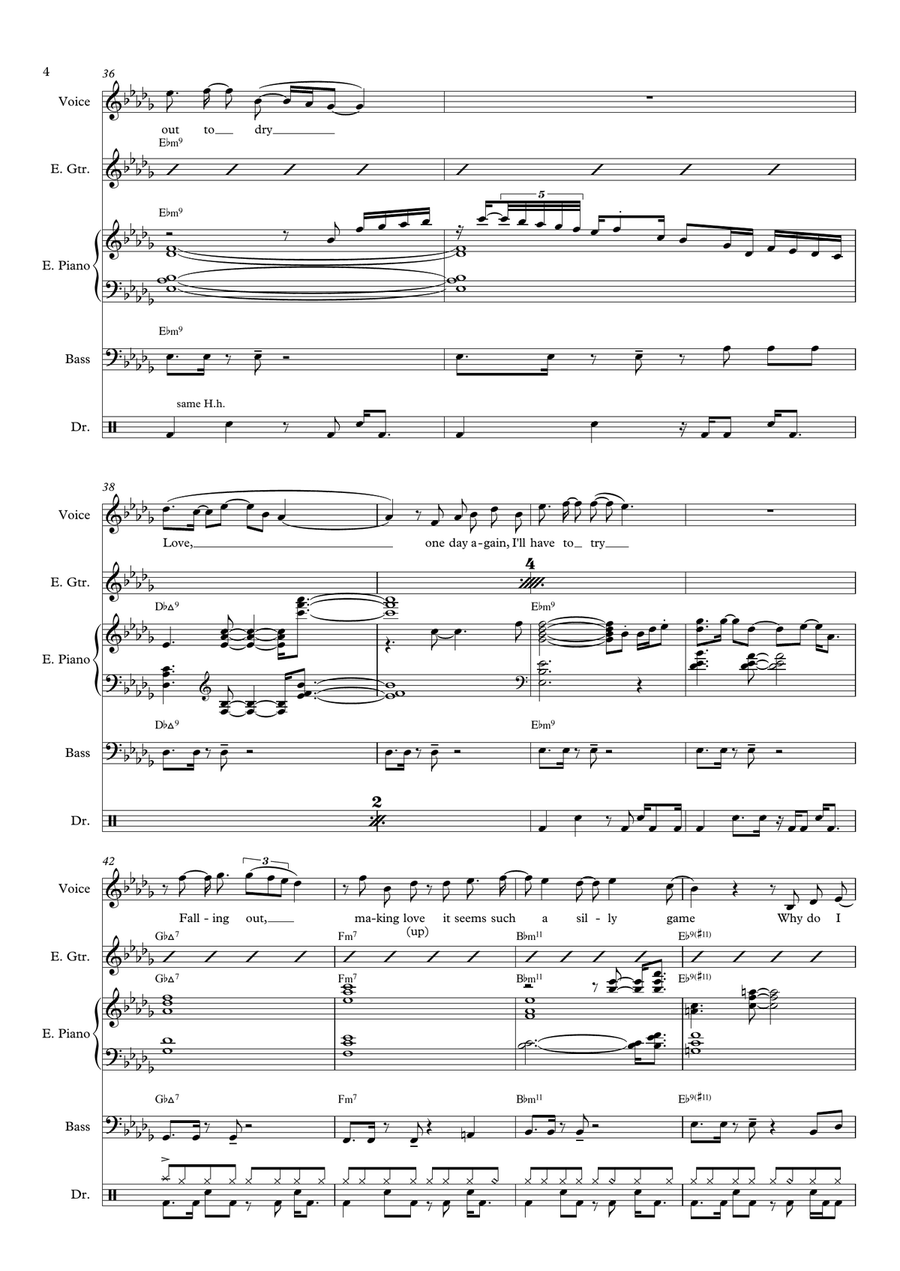 Mind Trick Jazz Ensemble scores gallery preview page 4