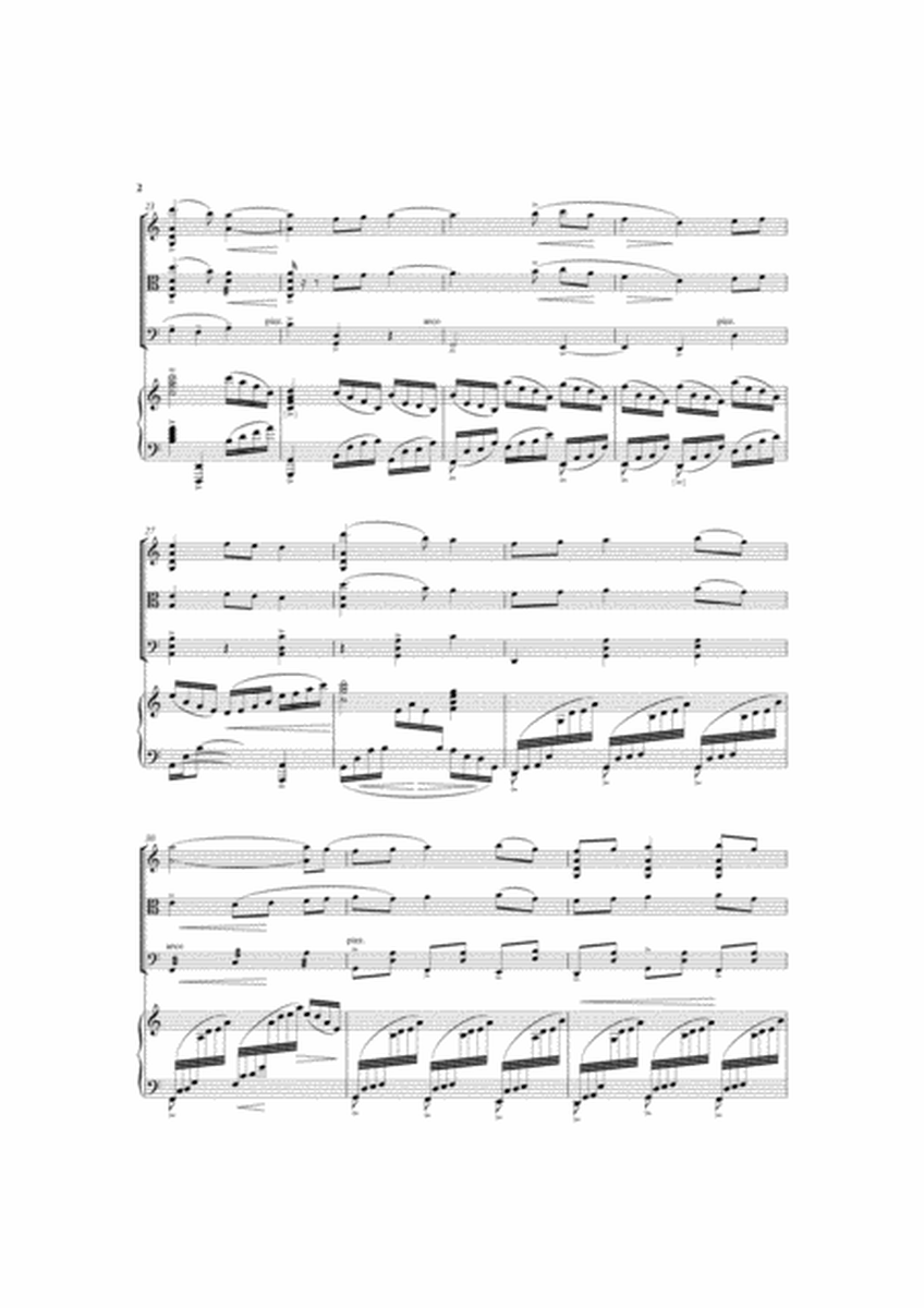 Quartet for Violin, Viola, Cello, and Piano