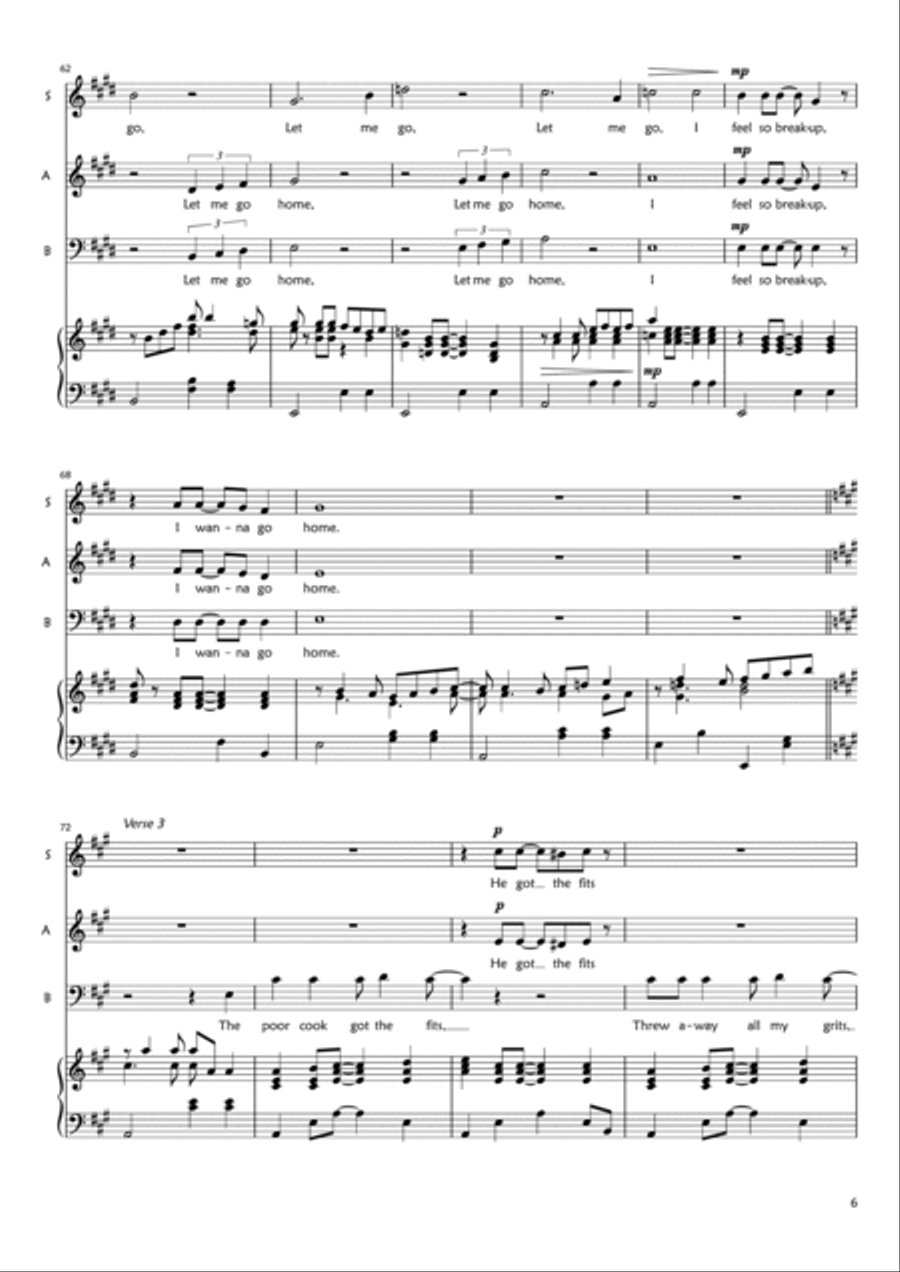 The John B Sails The John B Sails 3-Part scores gallery preview page 6