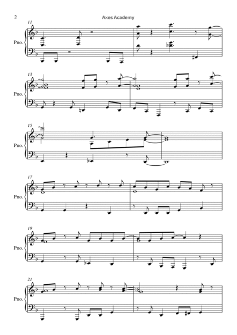 People Get Up And Drive Your Funky Soul Piano Solo scores gallery preview page 2