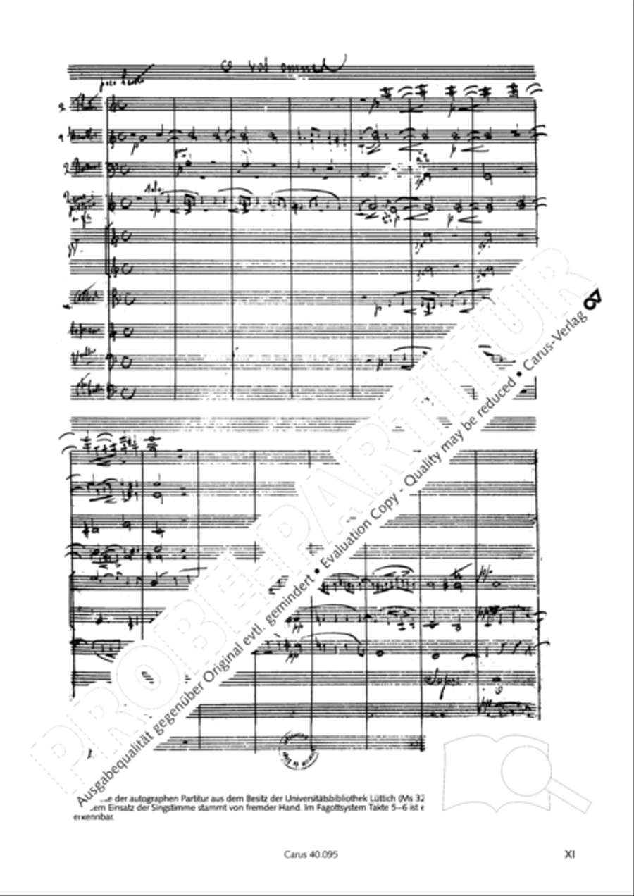 The Seven Words (Die Sieben Worte) 4-Part scores gallery preview page 12