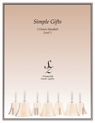 Book cover for Simple Gifts (3 octave handbells)
