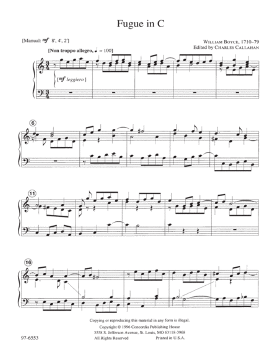 Preludes and Postludes for Manuals, Vol. 1 Organ scores gallery preview page 2
