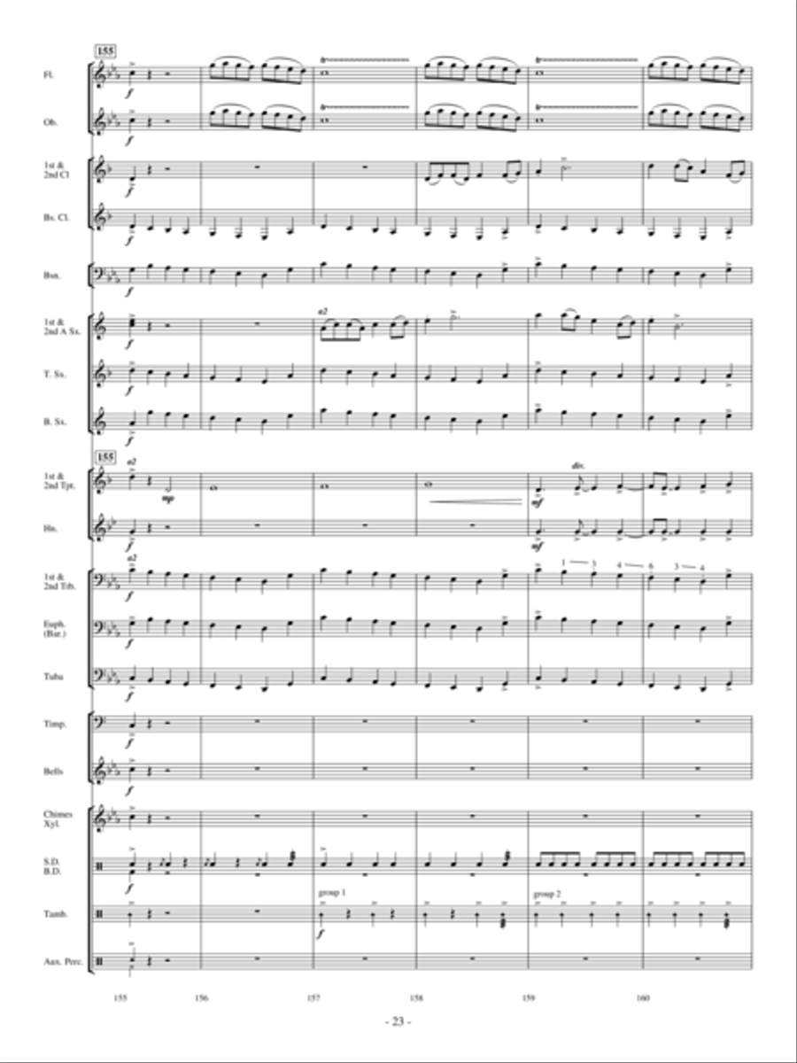 Eureka! Concert Band scores gallery preview page 22