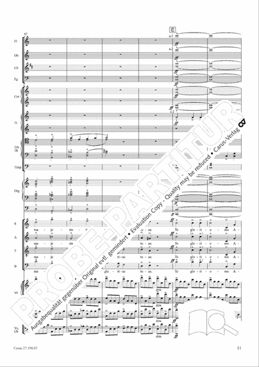 Te Deum 4-Part scores gallery preview page 19