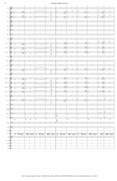 Tuesday Night Overture - Concert Band image number null