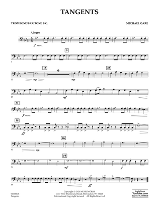 Tangents - Trombone/Baritone B.C.