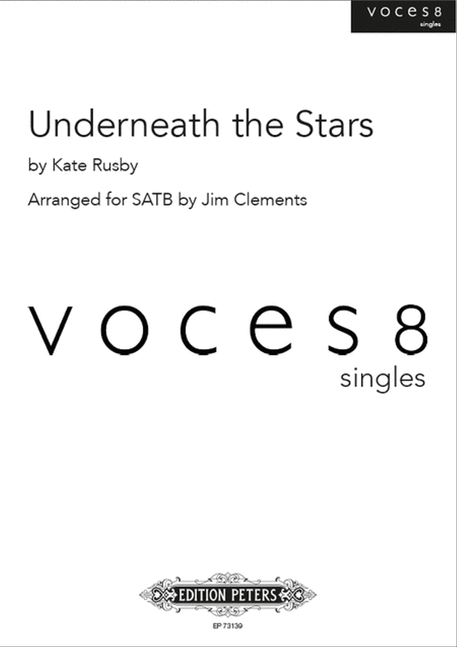Underneath the Stars (Arranged for SATB Choir) 4-Part scores gallery preview page 2
