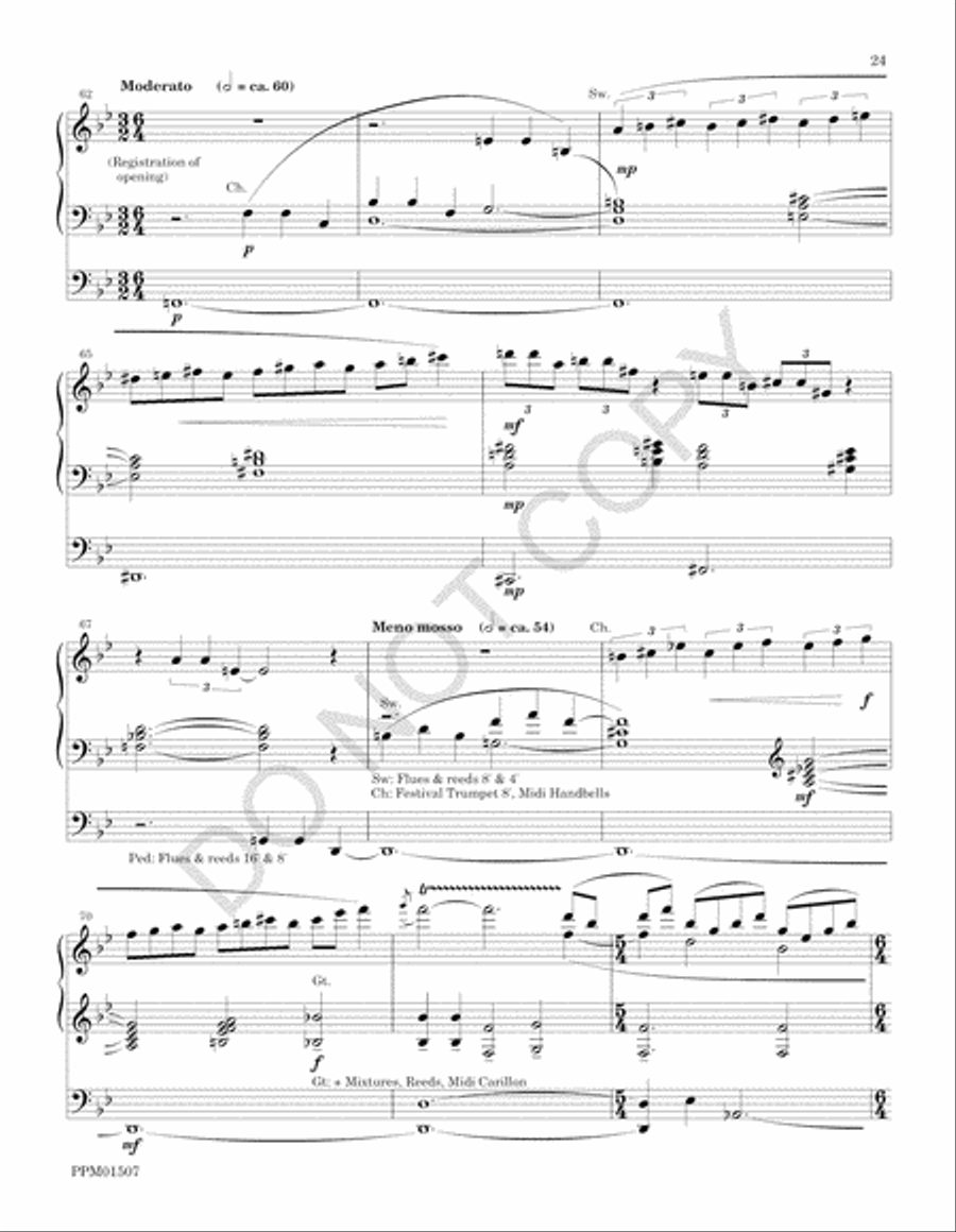 Charles Wesley Organbook Organ scores gallery preview page 30