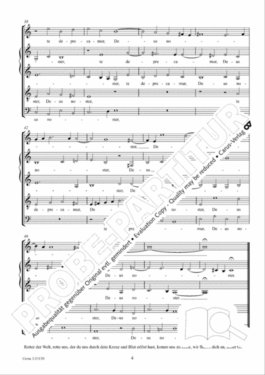 Salvator mundi Choir scores gallery preview page 5
