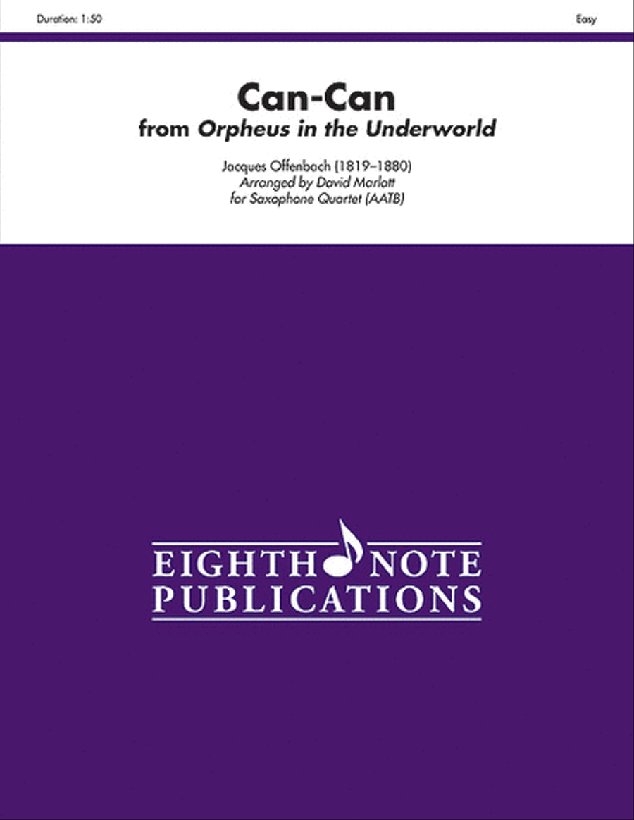 Can-Can (from Orpheus in the Underworld) Small Ensemble scores gallery preview page 1