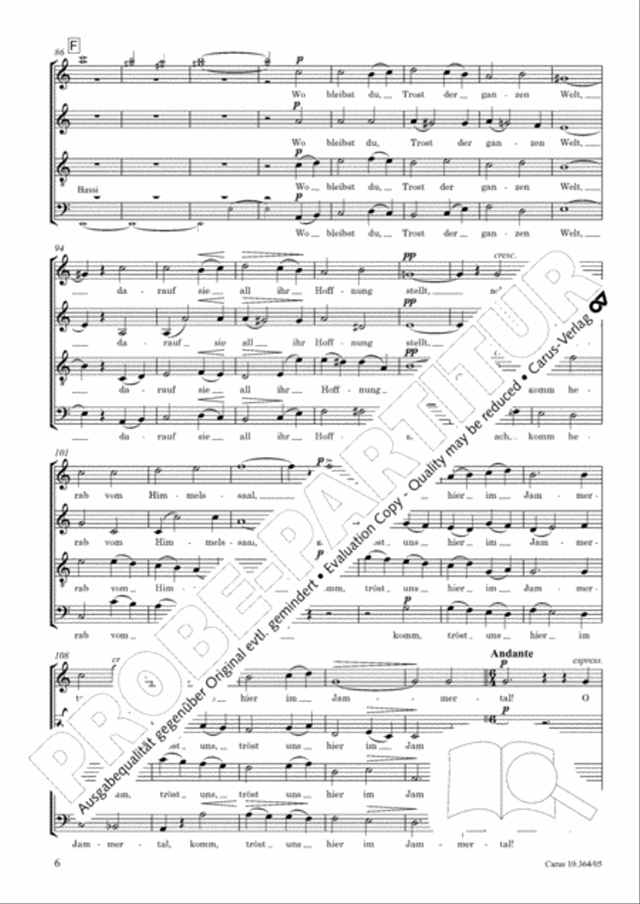Rorate coeli 4-Part scores gallery preview page 7