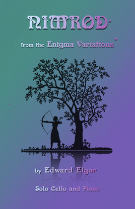 Book cover for Nimrod, from the Enigma Variations by Elgar, for Cello and Piano