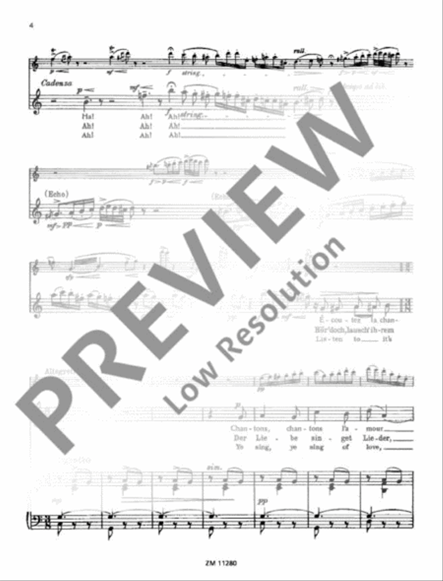 The Nightingale Flute scores gallery preview page 5