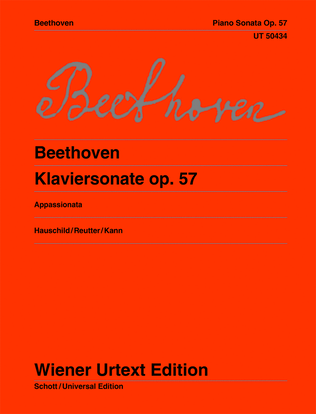 Book cover for Piano Sonata op.57