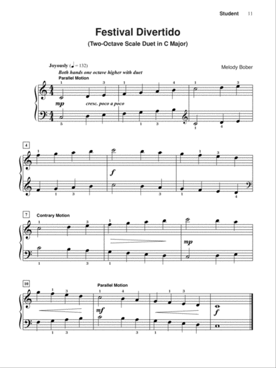 Major Scale Pro, Book 1 Piano Method scores gallery preview page 5