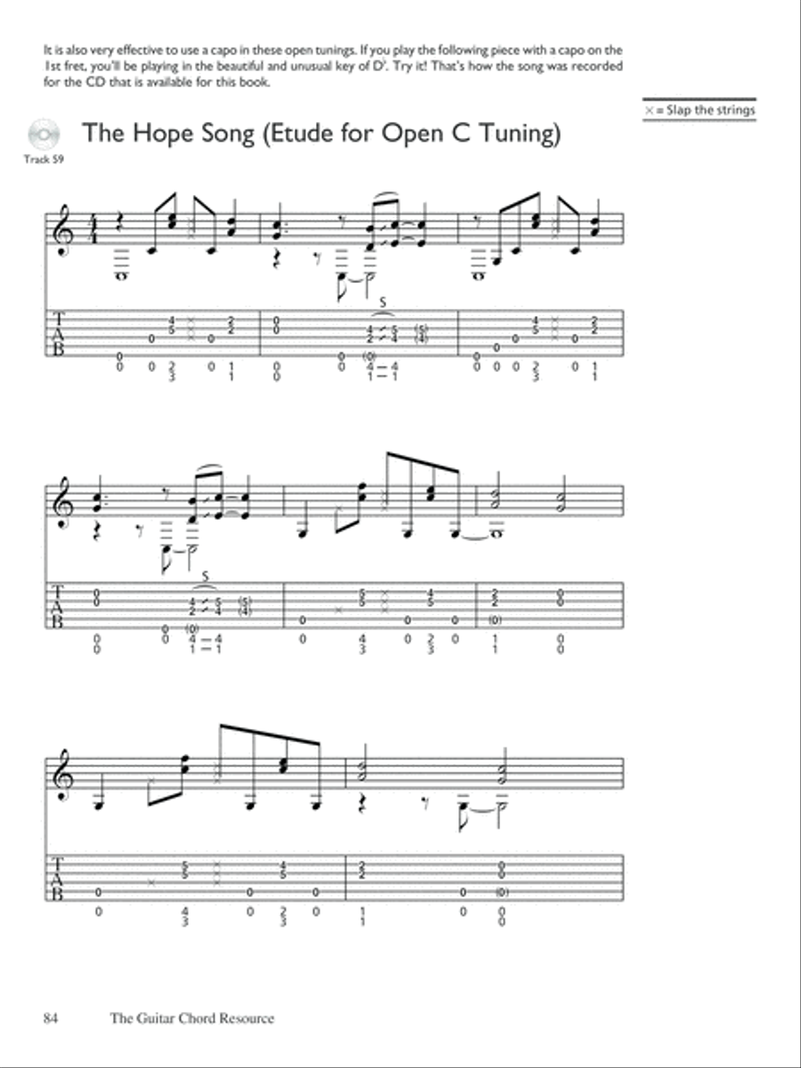 Guitar Chord Resource Guitar scores gallery preview page 8