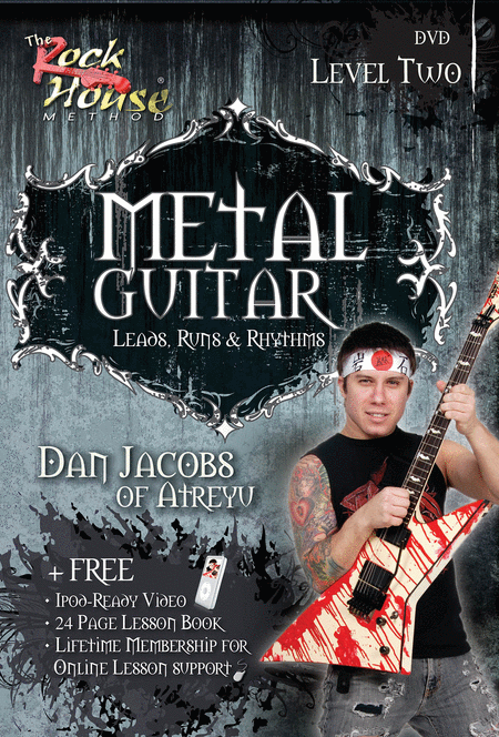 Metal Guitar Leads, Runs and Rhythms Level 2 - DVD