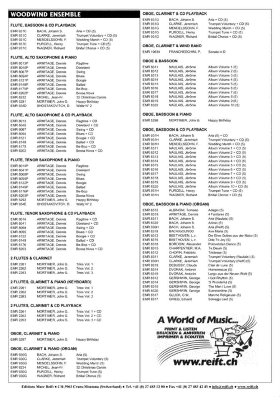 Album Volume 2 Flute Duet scores gallery preview page 8