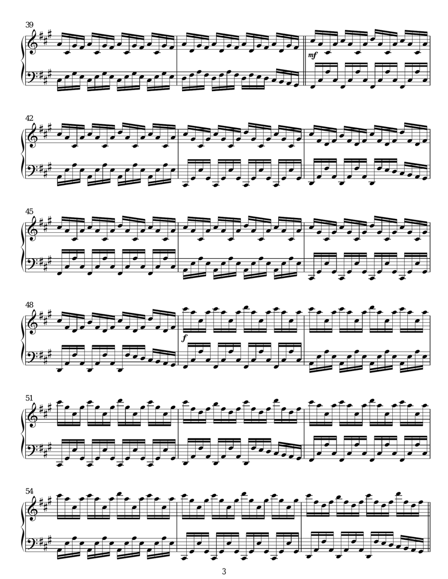 Experience Piano Solo scores gallery preview page 3
