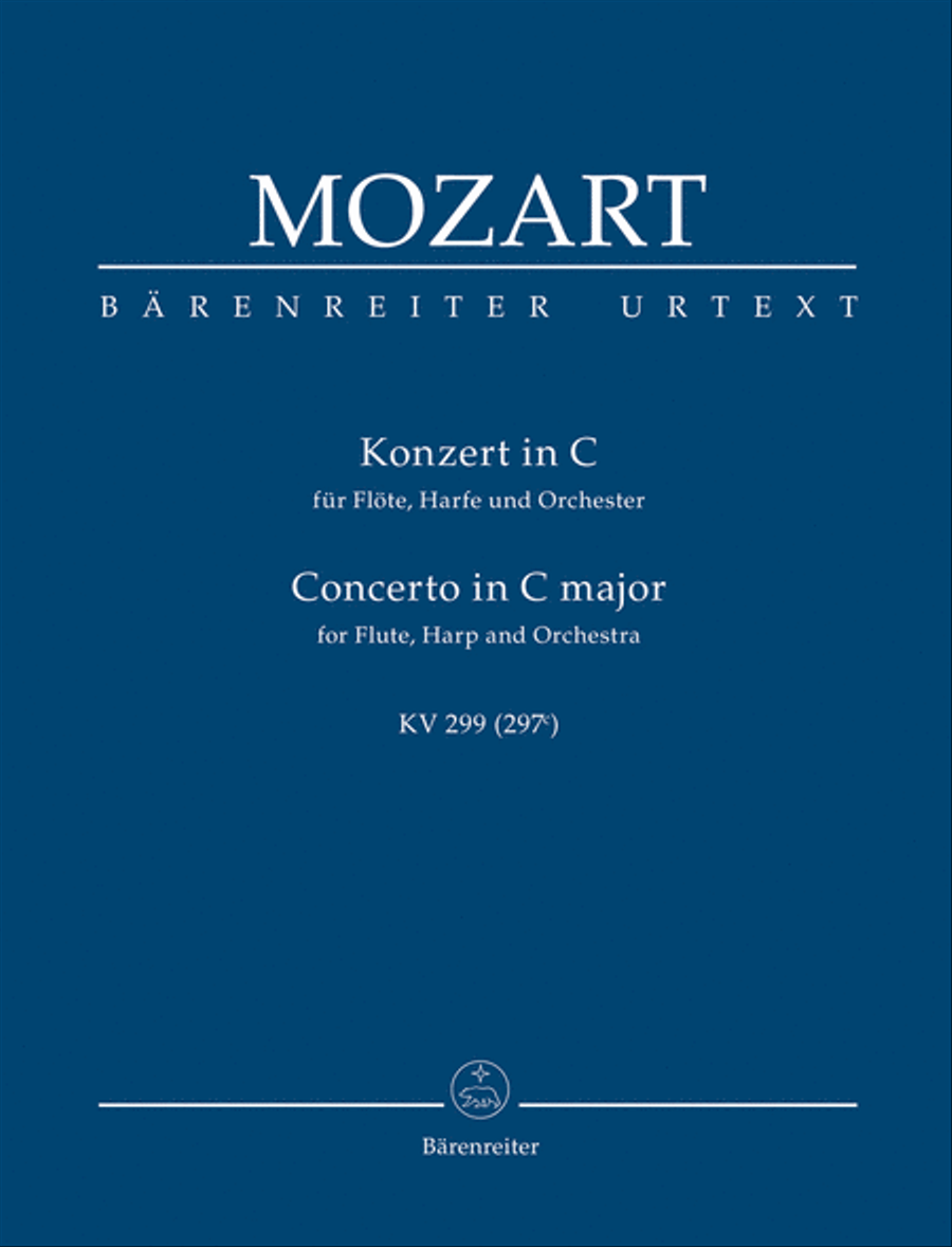 Konzert for Flute, Harp and Orchestra C major KV 299 (297c) Orchestra scores gallery preview page 1