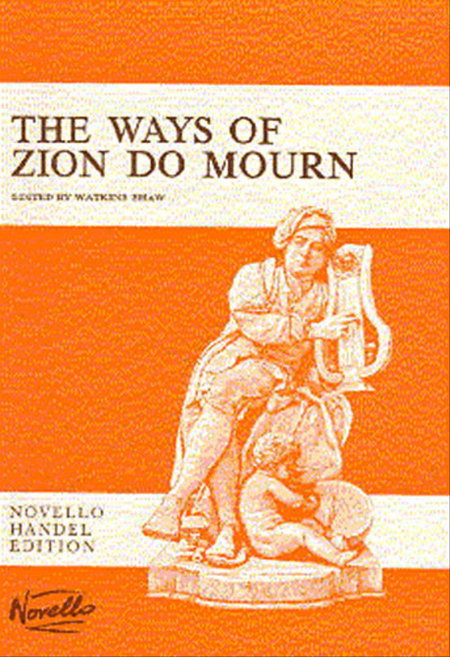 The Ways of Zion Do Mourn 4-Part scores gallery preview page 1