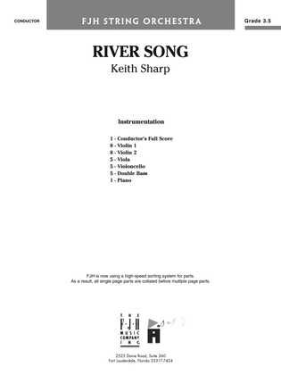 Book cover for River Song: Score