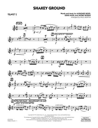 Shakey Ground (arr. Paul Murtha) - Trumpet 2