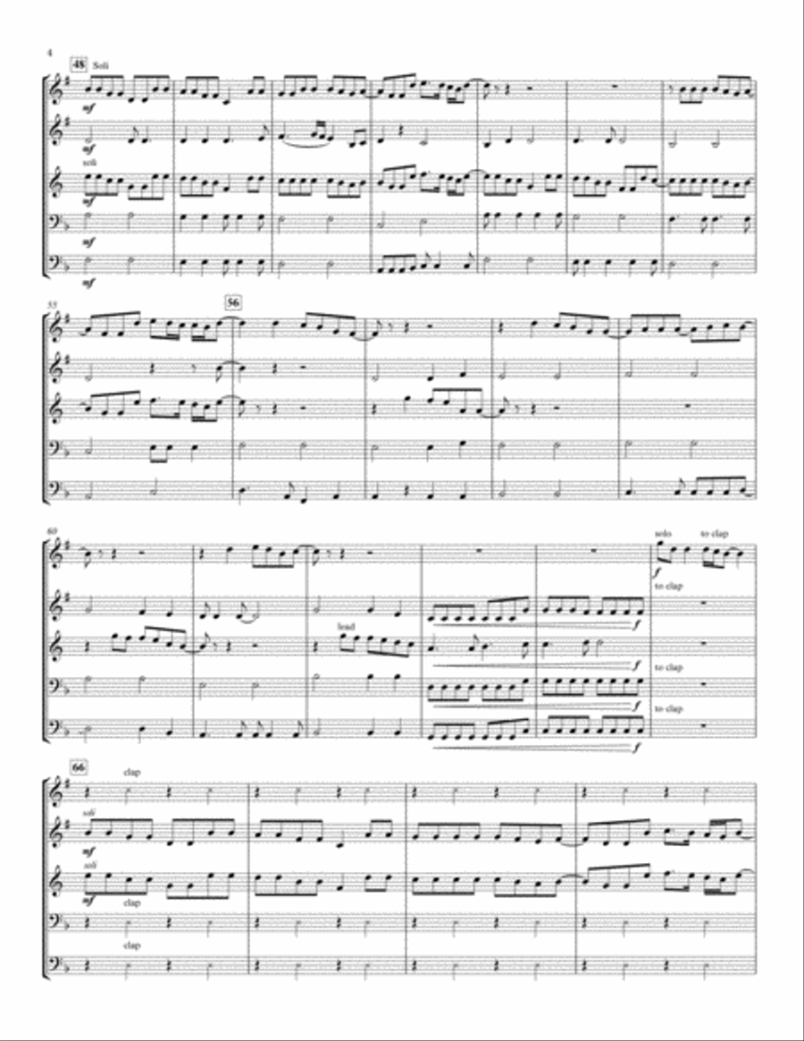 Just Give Me A Reason Brass Ensemble scores gallery preview page 4