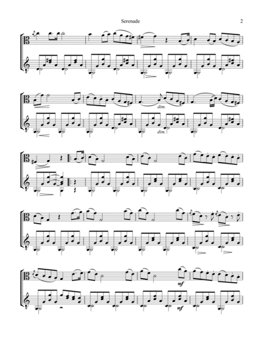 Serenade for viola and guitar image number null