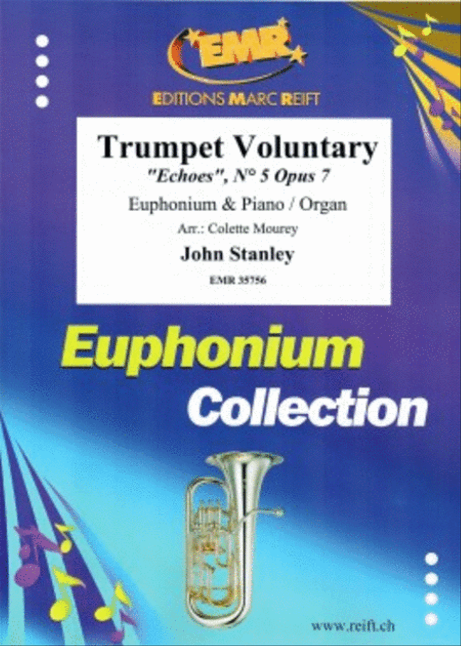 Trumpet Voluntary Euphonium scores gallery preview page 1